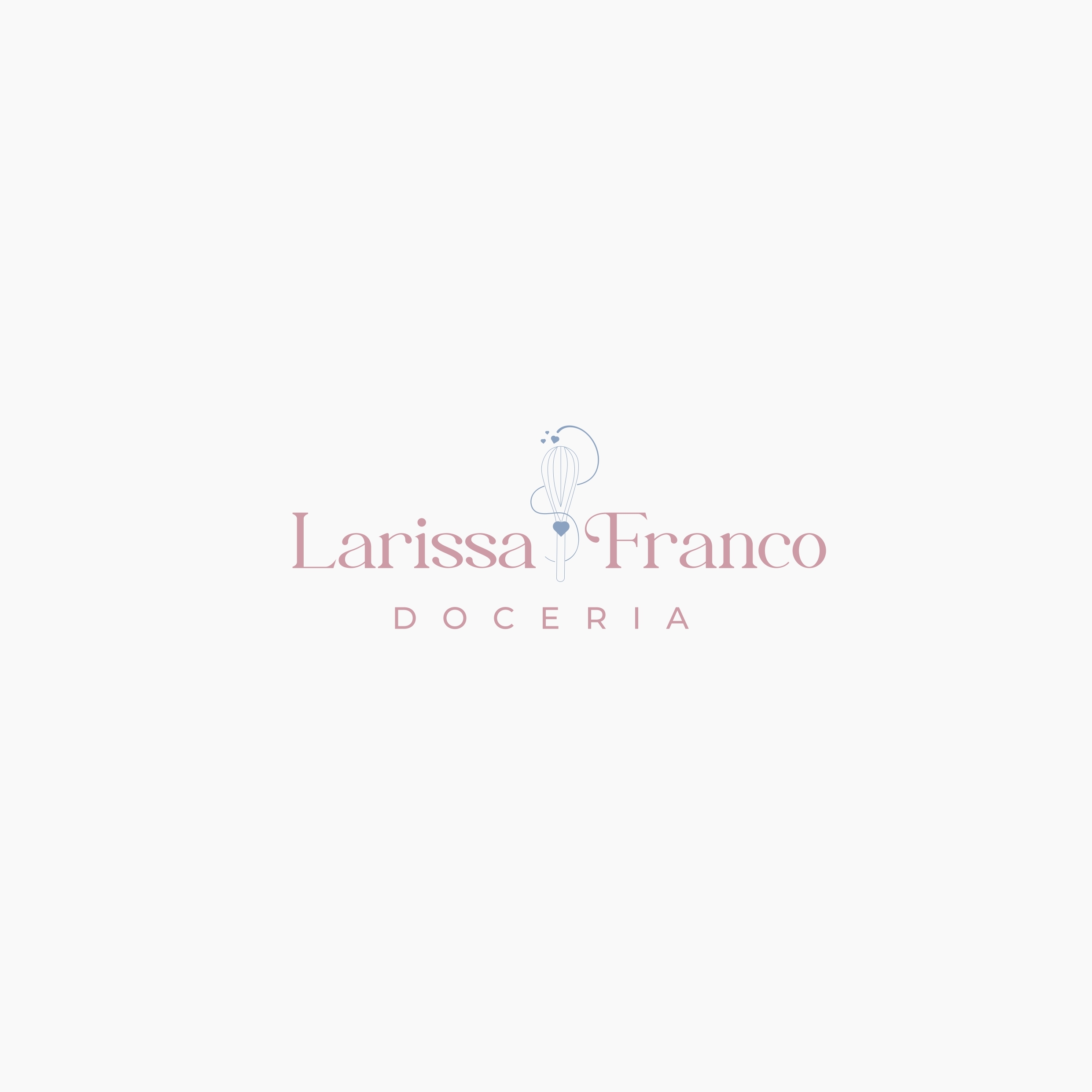 Logo Larissa Franco Doceria